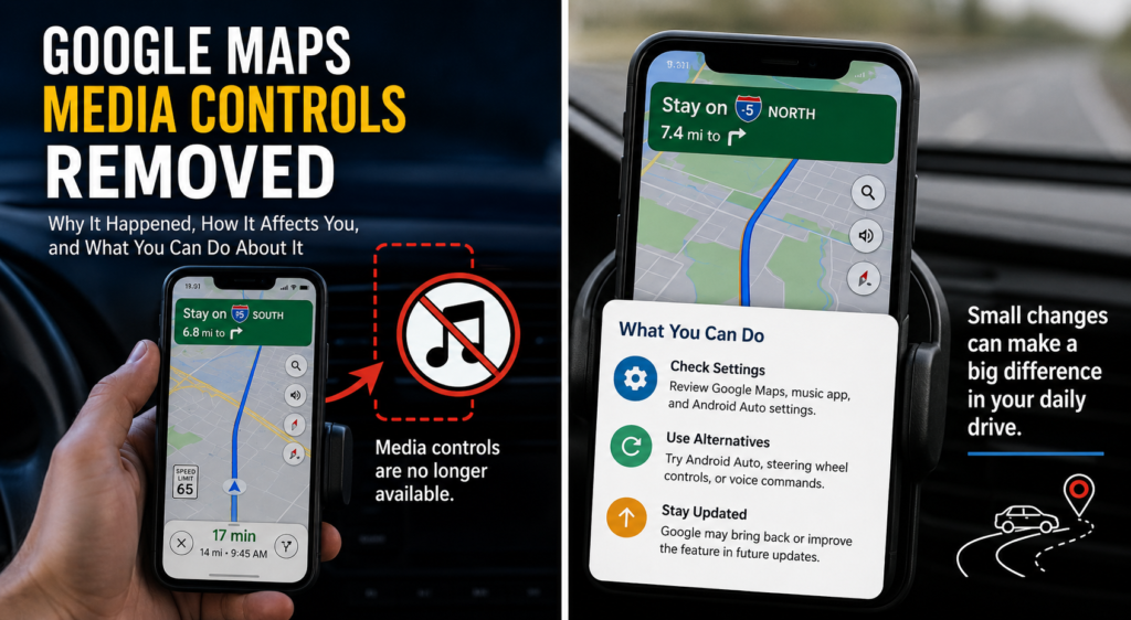 Google Maps Media Controls Removed: Why Users Are Talking About This Change