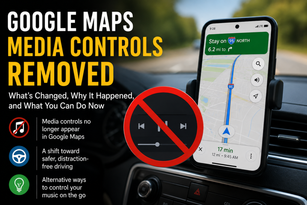 Google Maps Media Controls Removed Why Users Are Talking About This Surprising Change