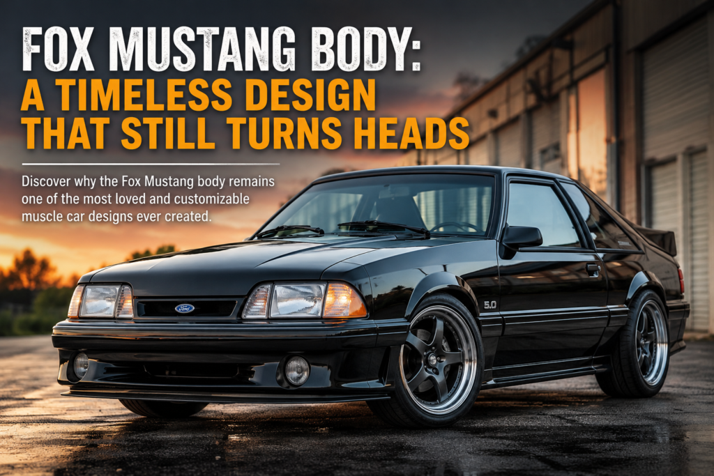 Fox Mustang Body: A Timeless Design That Still Turns Heads