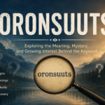 Oronsuuts: Exploring the Meaning, Mystery, and Growing Interest Behind the Keyword Oronsuuts: Exploring the Meaning, Mystery, and Growing Interest Behind the Keyword