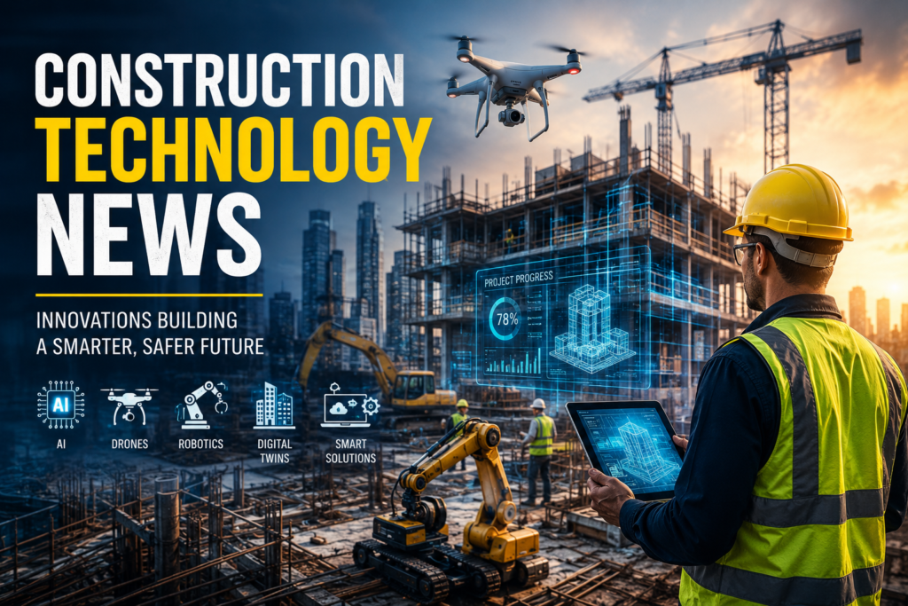 Construction Technology News The Innovations Transforming the Future of Building Construction Technology News The Innovations Transforming the Future of Building