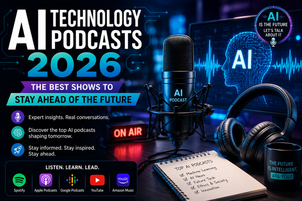 AI Technology Podcasts 2026: The Best Shows to Stay Ahead of the Future