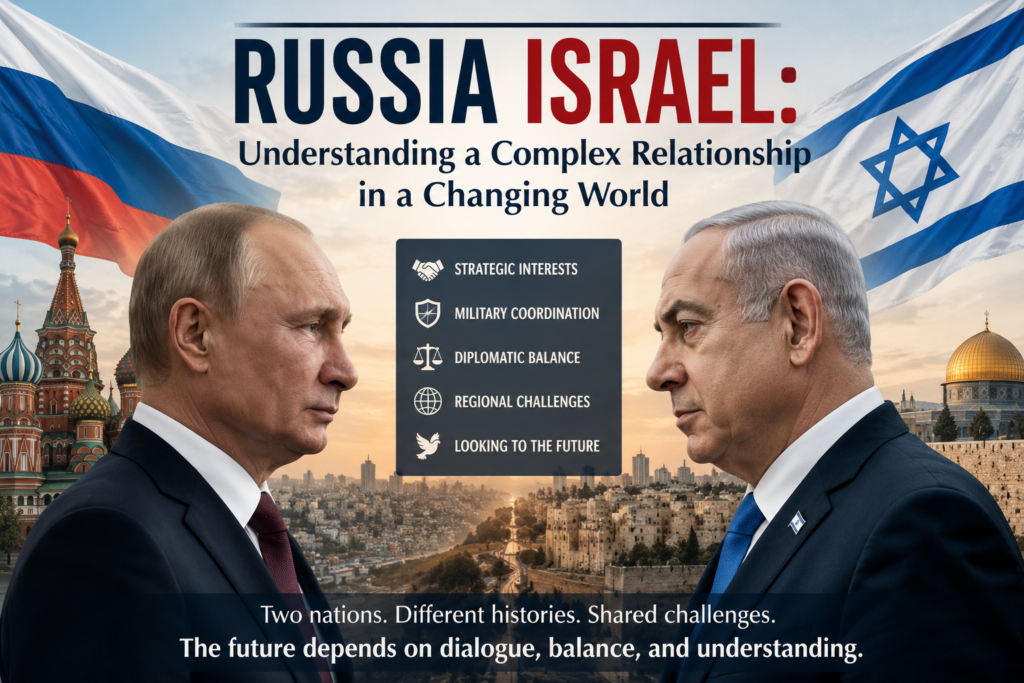 Russia Israel Relations: History, Challenges, and the Future of a Complex Partnership Russia Israel Relations: History, Challenges, and the Future of a Complex Partnership