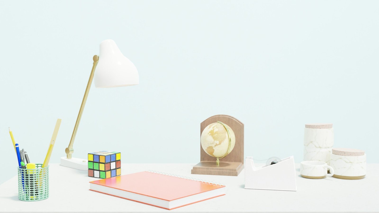 como organizar a mesa de trabalho